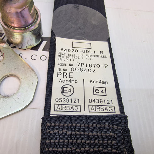 Suzuki Swift Driver Seat Belt * 84920-69L1 R * 2011-2017 *